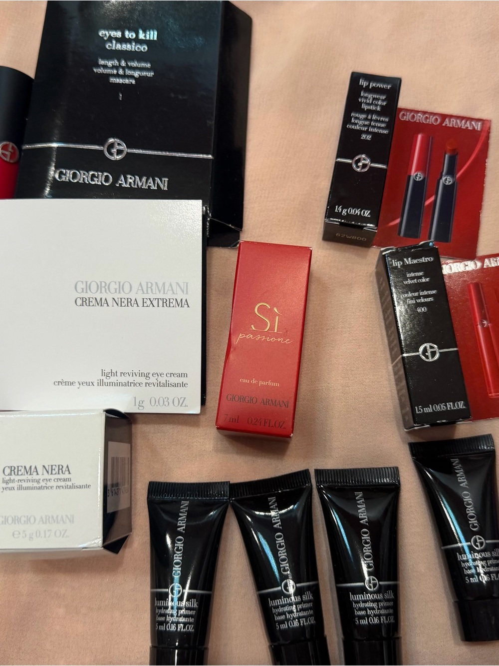 Giorgio Armani 13 piece set